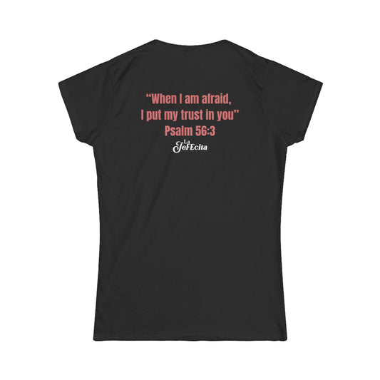 Faith First, Fear Last Softstyle Tee — Classic Crewneck T-Shirt