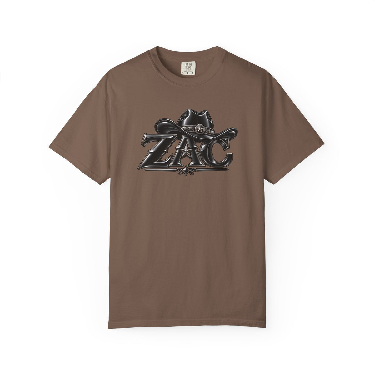ZAC cowboy logo T-shirt | Western ranch graphic tee