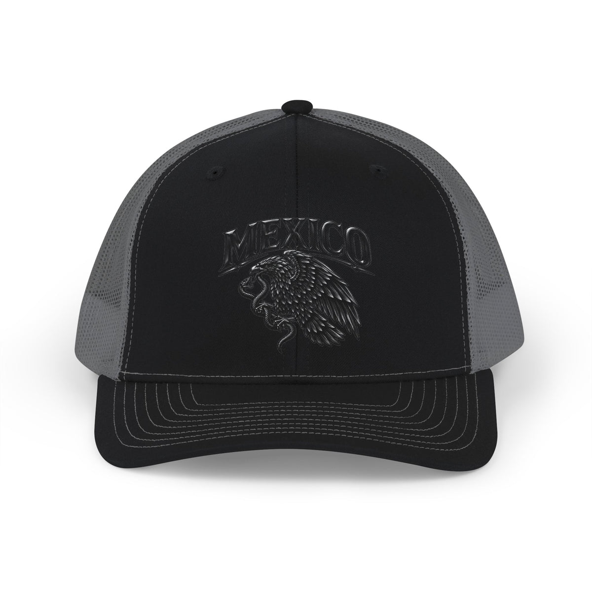 MX Eagle Head Snapback Cap | Vintage Emblem Trucker Hat