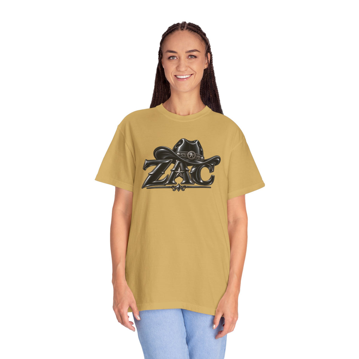 ZAC cowboy logo T-shirt | Western ranch graphic tee