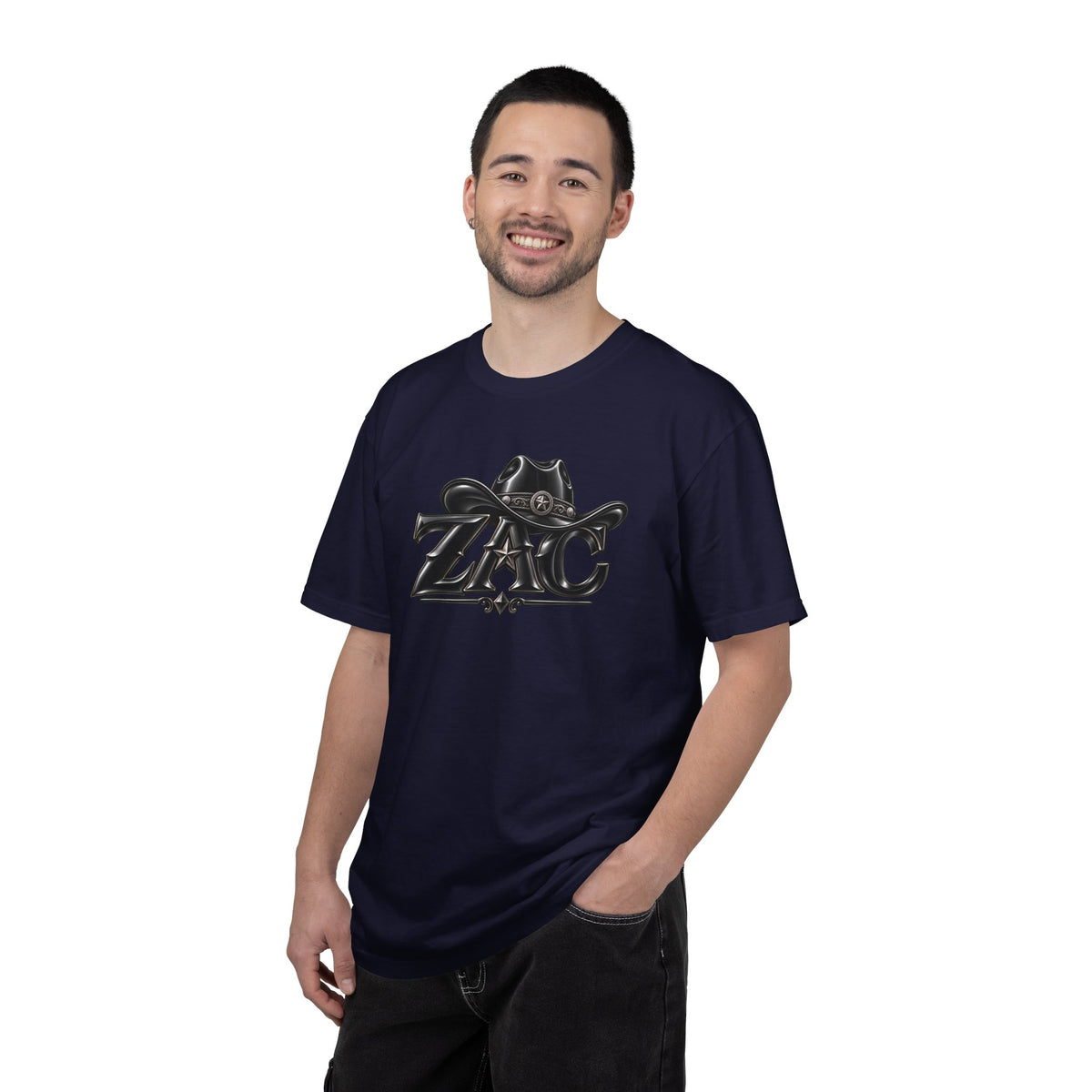 ZAC cowboy logo T-shirt | Western ranch graphic tee