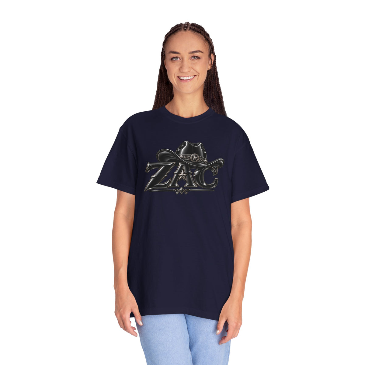 ZAC cowboy logo T-shirt | Western ranch graphic tee