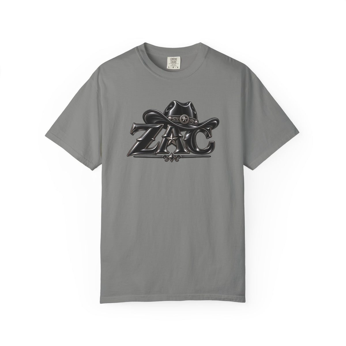 ZAC cowboy logo T-shirt | Western ranch graphic tee