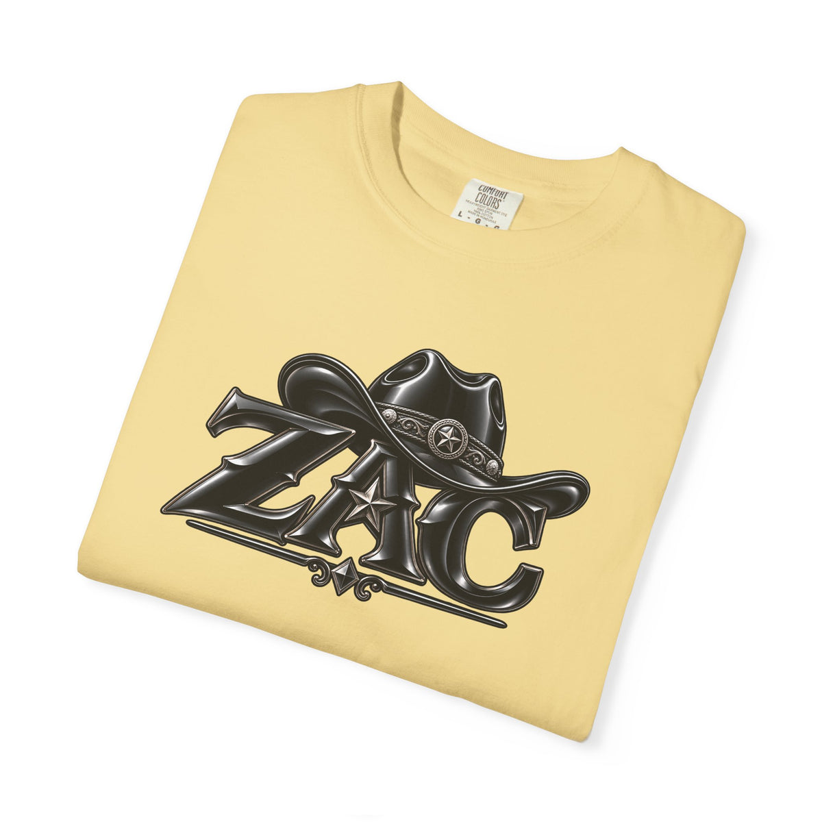 ZAC cowboy logo T-shirt | Western ranch graphic tee