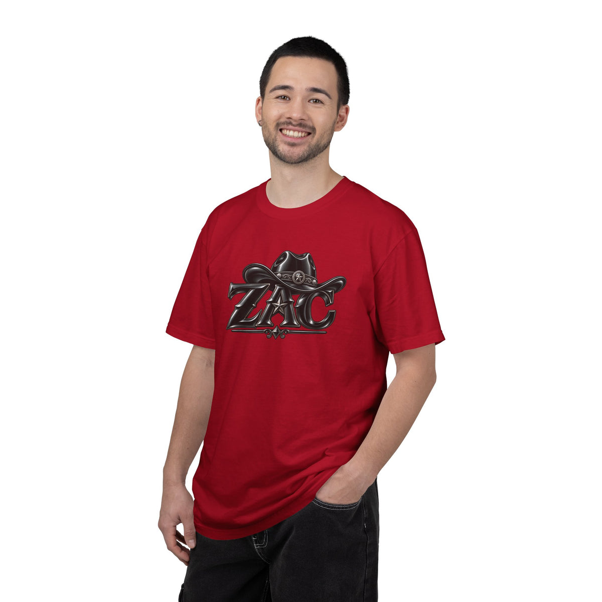 ZAC cowboy logo T-shirt | Western ranch graphic tee