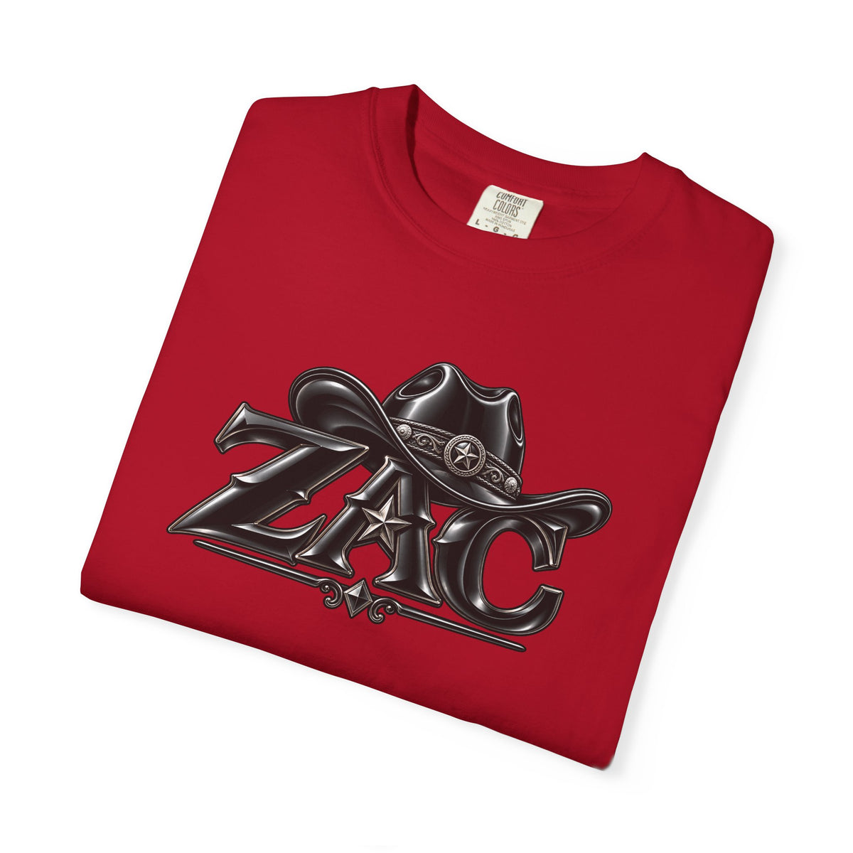 ZAC cowboy logo T-shirt | Western ranch graphic tee