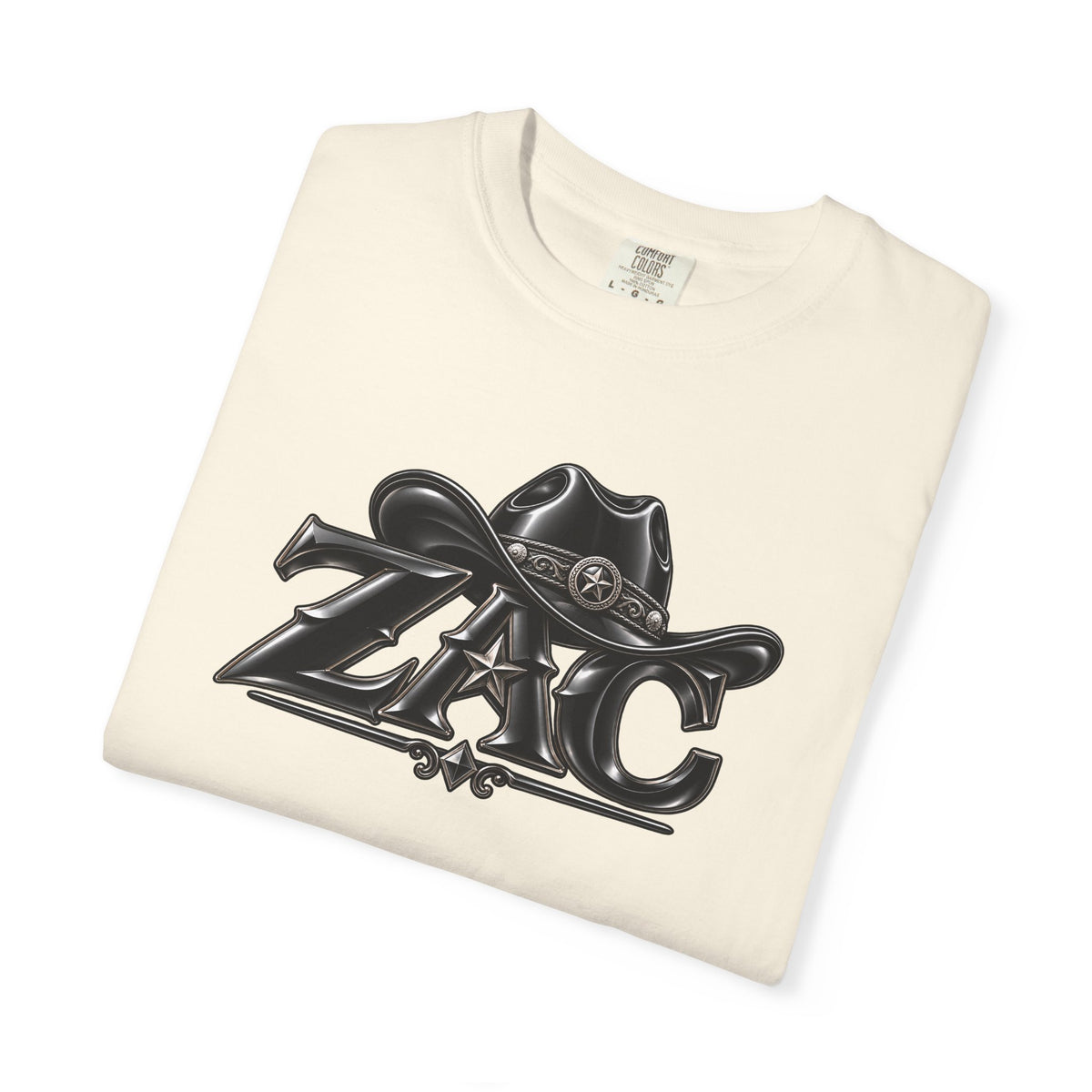 ZAC cowboy logo T-shirt | Western ranch graphic tee