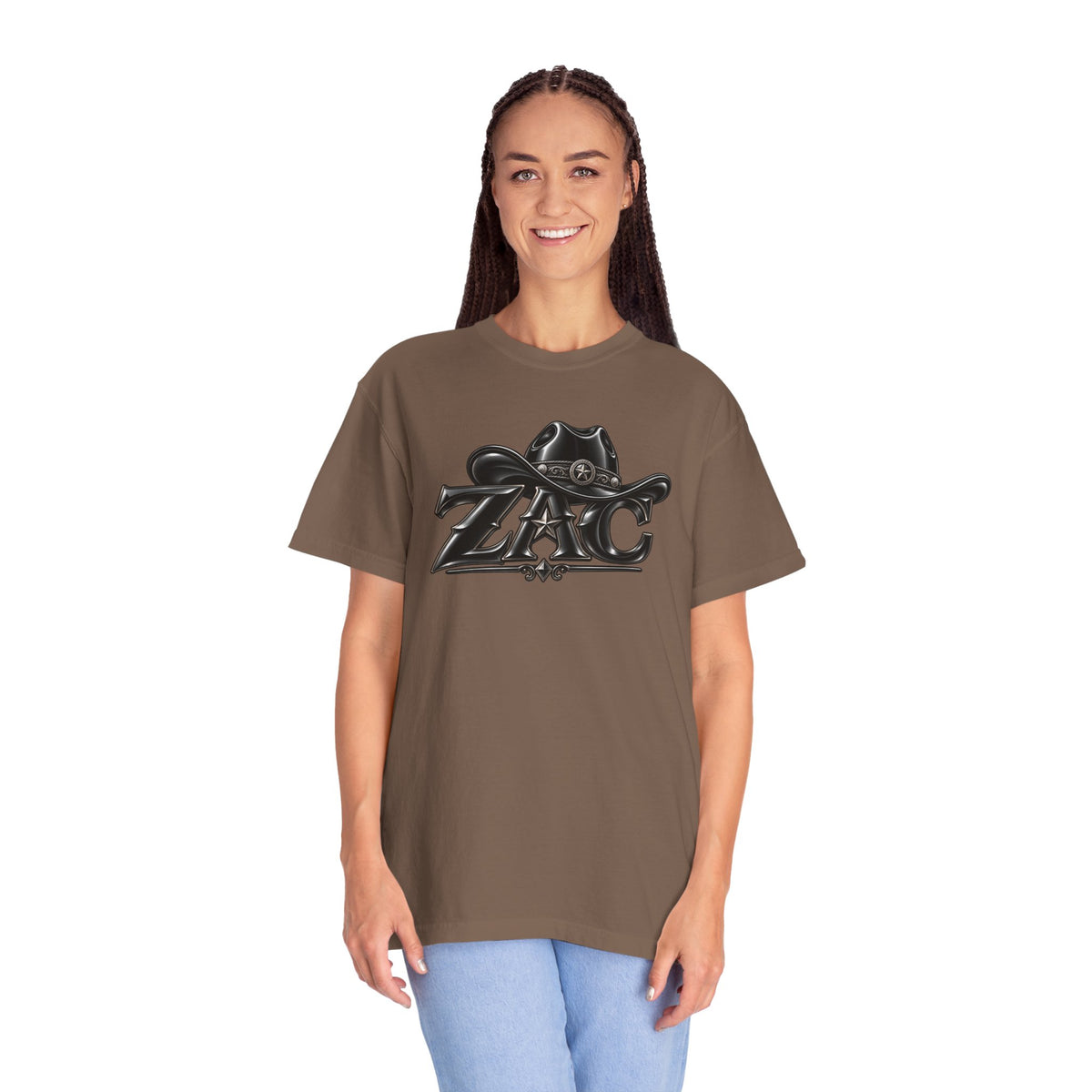 ZAC cowboy logo T-shirt | Western ranch graphic tee