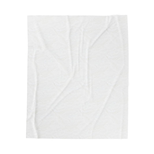Inspirational Velveteen Blanket — "She Remembered Who She Was and Everything Changed"
