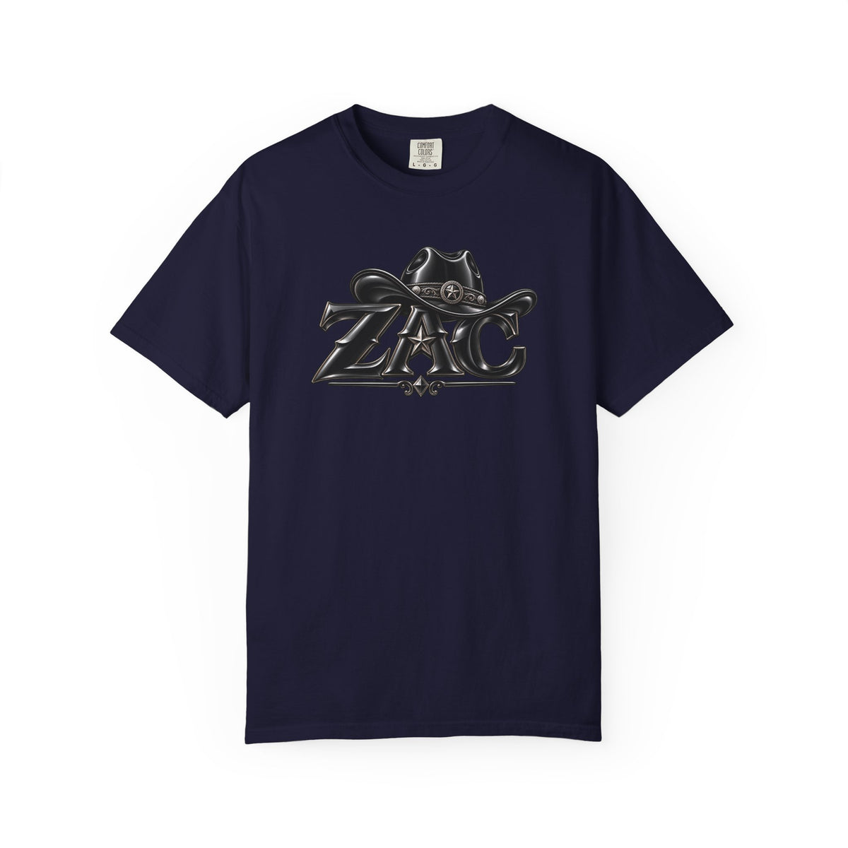 ZAC cowboy logo T-shirt | Western ranch graphic tee