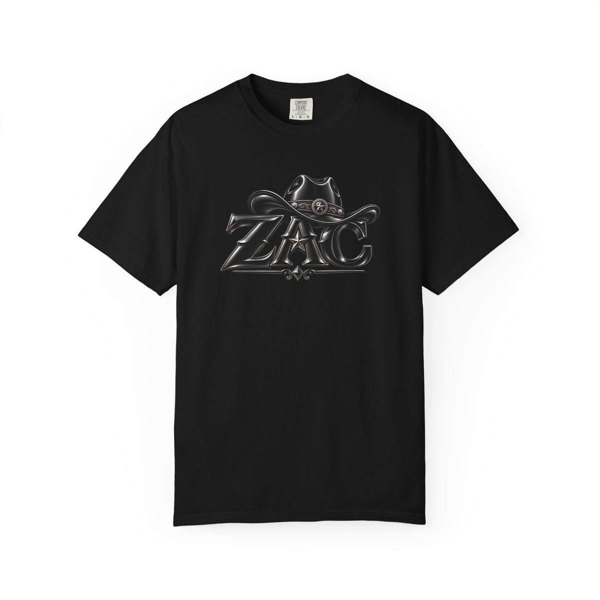 ZAC cowboy logo T-shirt | Western ranch graphic tee