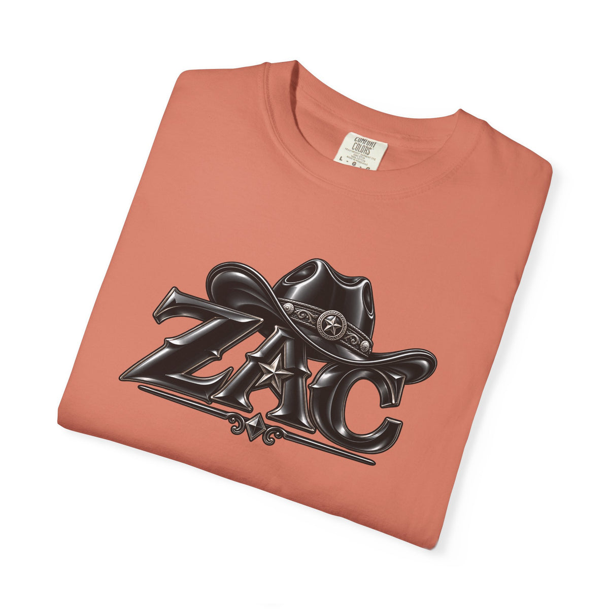 ZAC cowboy logo T-shirt | Western ranch graphic tee