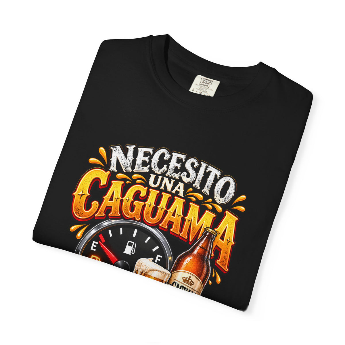 Necesito Una Caguama T-shirt | Beer Bottle, Mug & Lime Design