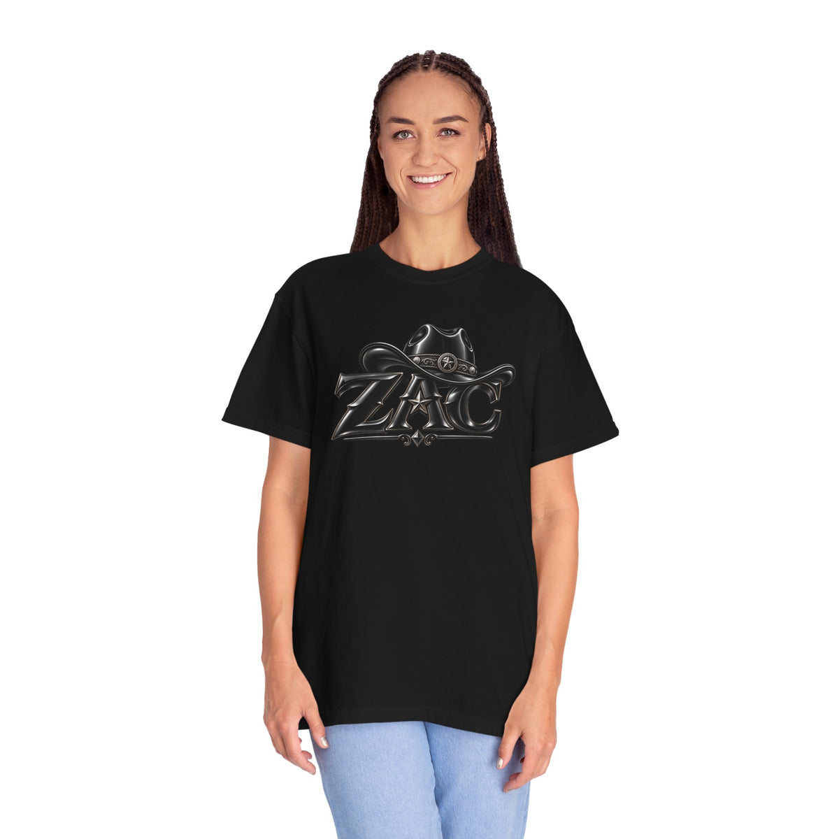 ZAC cowboy logo T-shirt | Western ranch graphic tee
