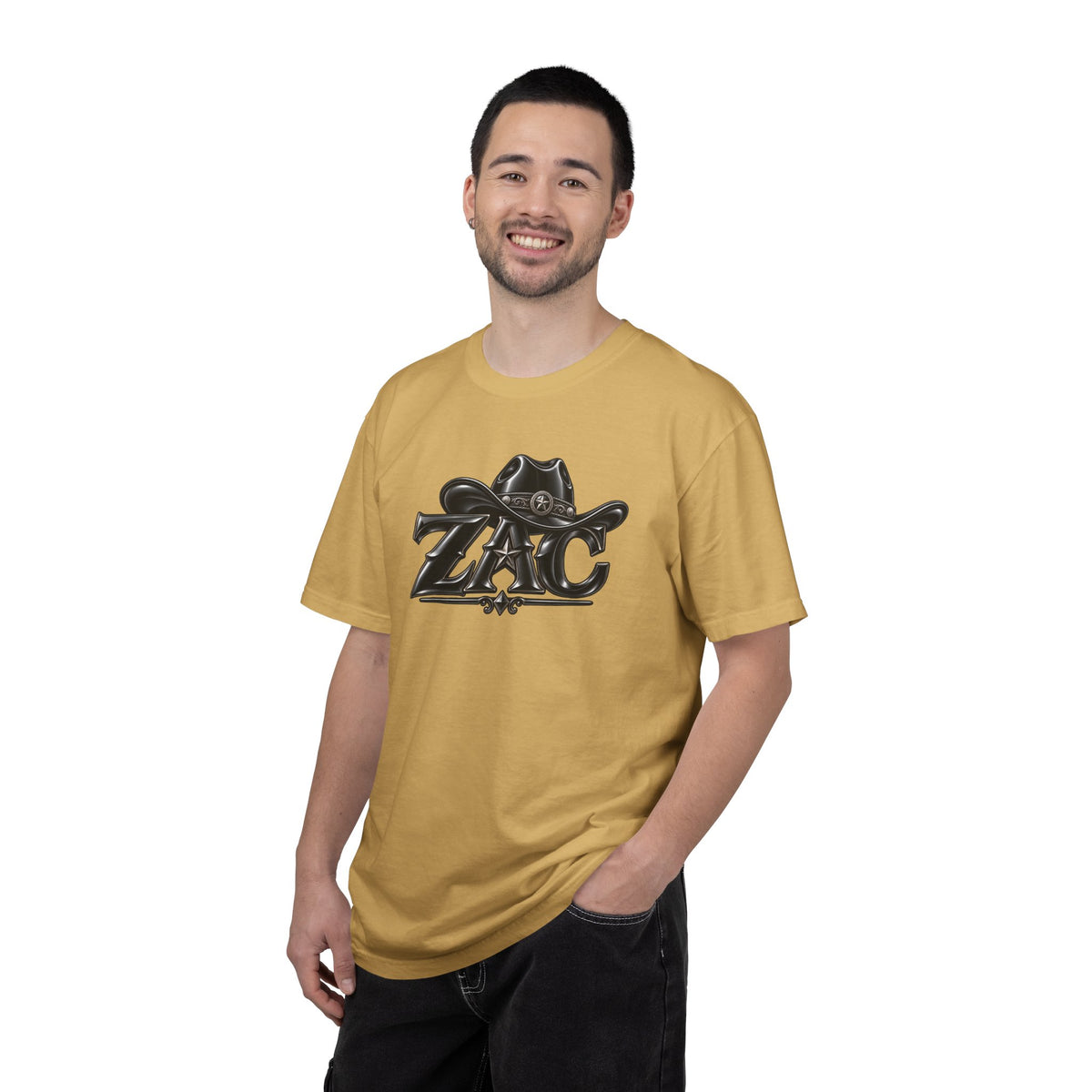 ZAC cowboy logo T-shirt | Western ranch graphic tee