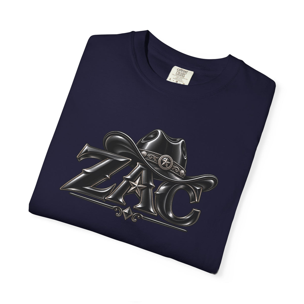 ZAC cowboy logo T-shirt | Western ranch graphic tee