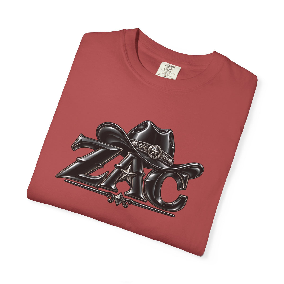 ZAC cowboy logo T-shirt | Western ranch graphic tee