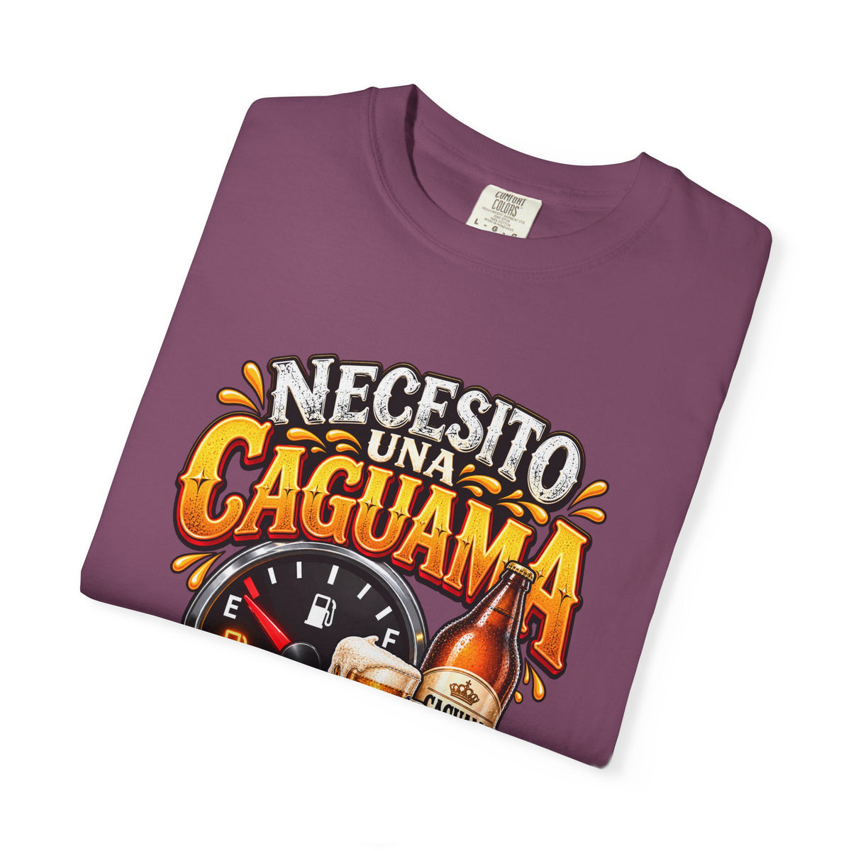 Necesito Una Caguama T-shirt | Beer Bottle, Mug & Lime Design