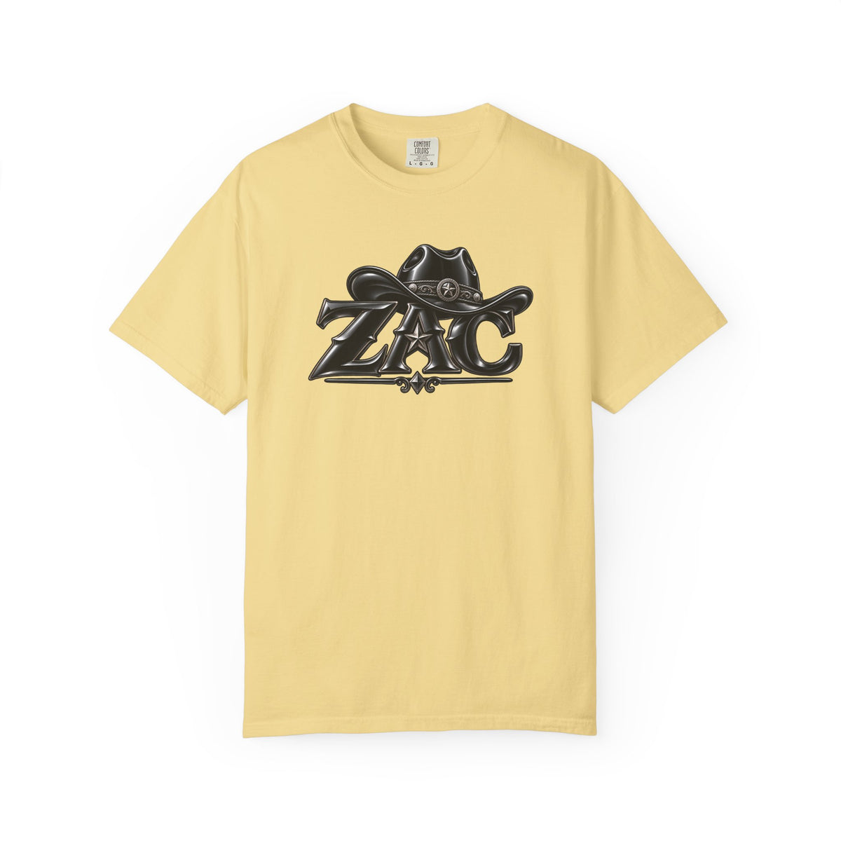 ZAC cowboy logo T-shirt | Western ranch graphic tee