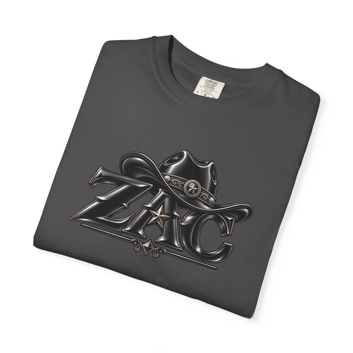 ZAC cowboy logo T-shirt | Western ranch graphic tee