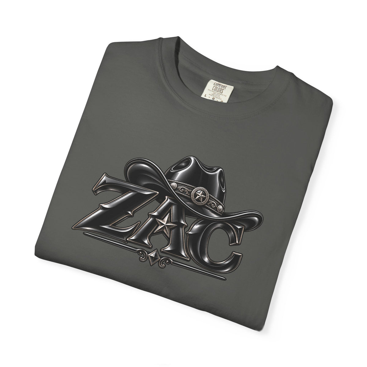 ZAC cowboy logo T-shirt | Western ranch graphic tee