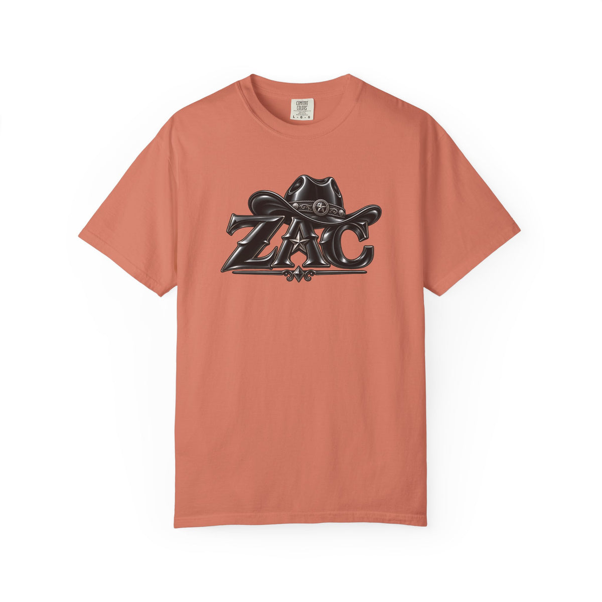 ZAC cowboy logo T-shirt | Western ranch graphic tee