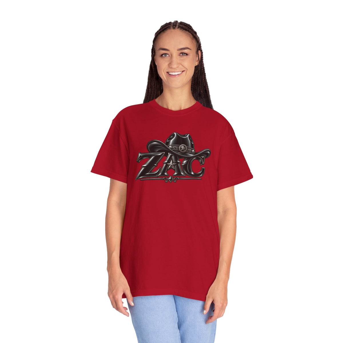 ZAC cowboy logo T-shirt | Western ranch graphic tee