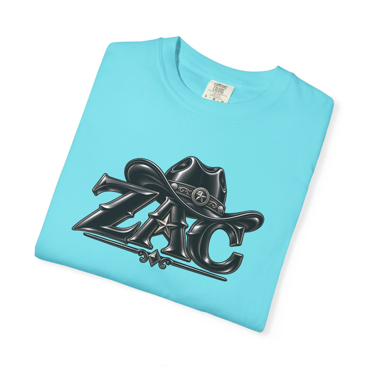 ZAC cowboy logo T-shirt | Western ranch graphic tee