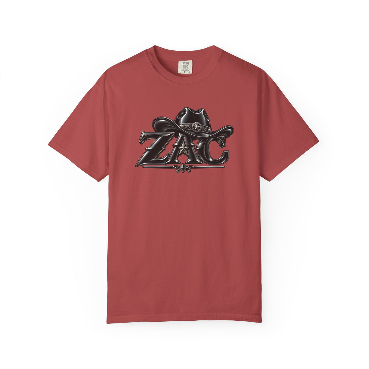 ZAC cowboy logo T-shirt | Western ranch graphic tee