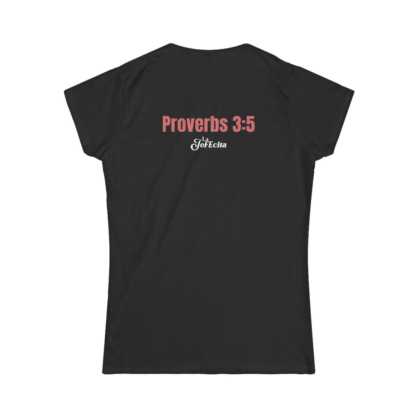 TRUST GOD ANYWAY Softstyle Tee — Classic Crewneck T-Shirt
