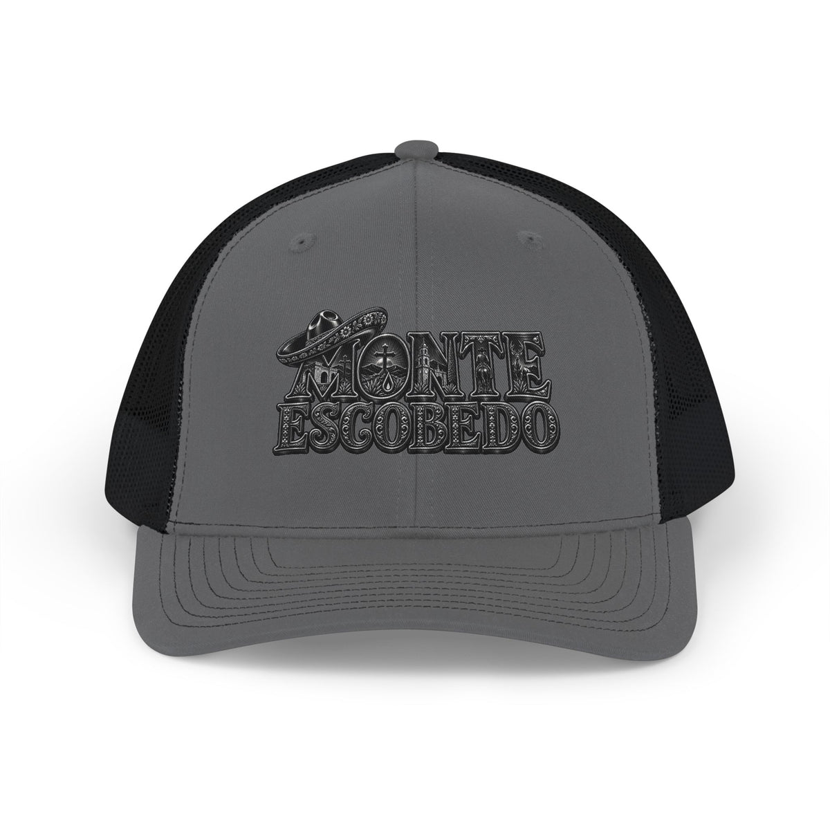 Monte Escobedo Hat | Embroidered Trucker Cap, Mesh Snapback