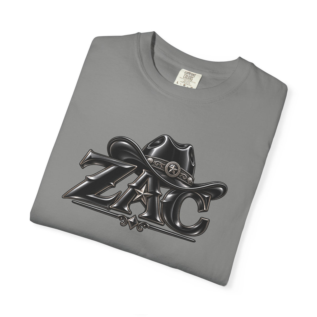 ZAC cowboy logo T-shirt | Western ranch graphic tee