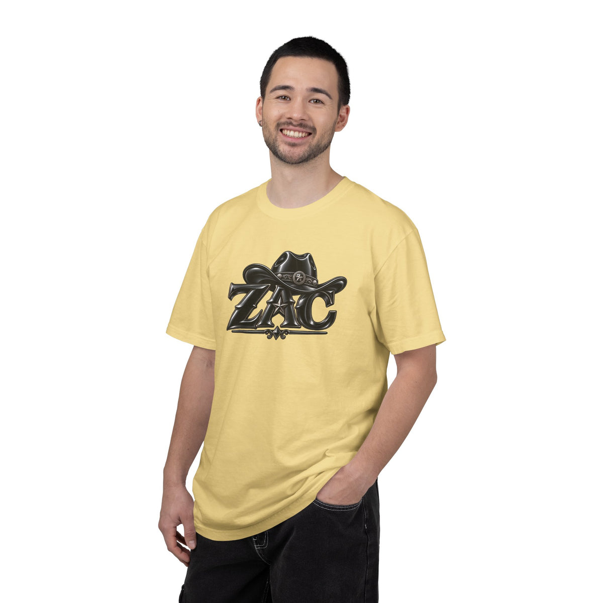 ZAC cowboy logo T-shirt | Western ranch graphic tee