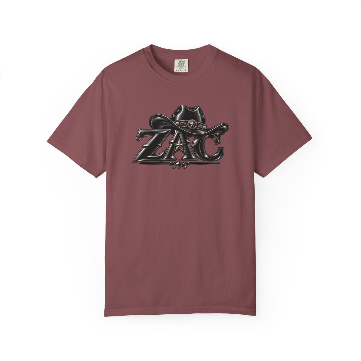 ZAC cowboy logo T-shirt | Western ranch graphic tee