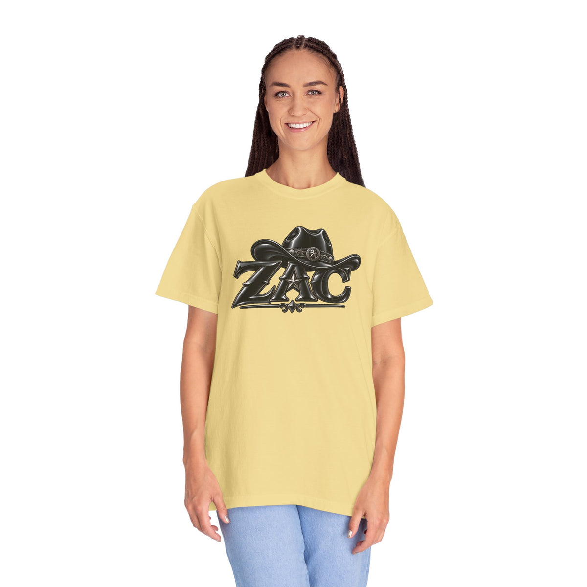 ZAC cowboy logo T-shirt | Western ranch graphic tee