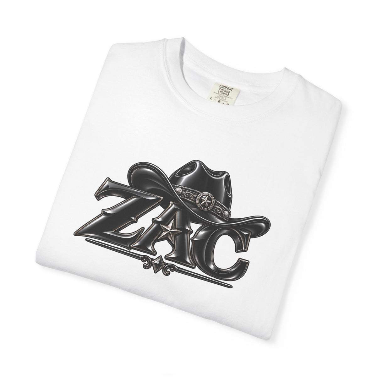 ZAC cowboy logo T-shirt | Western ranch graphic tee