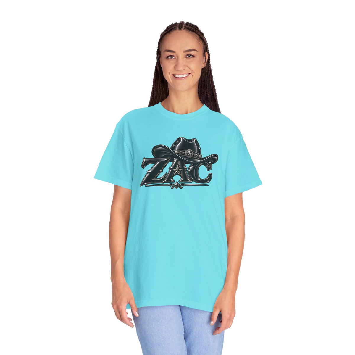 ZAC cowboy logo T-shirt | Western ranch graphic tee