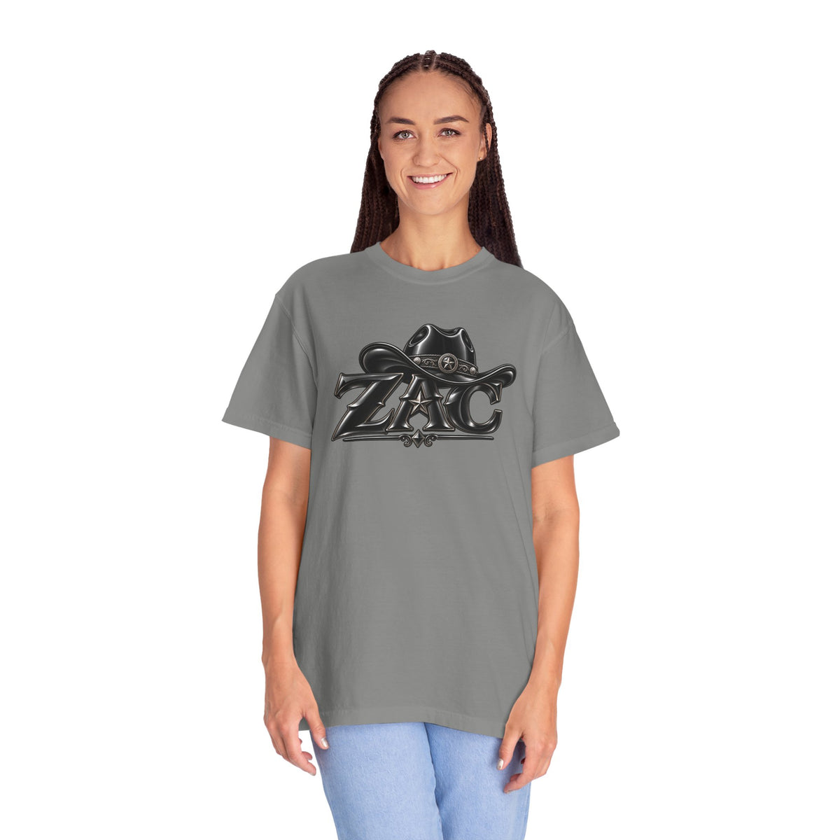 ZAC cowboy logo T-shirt | Western ranch graphic tee