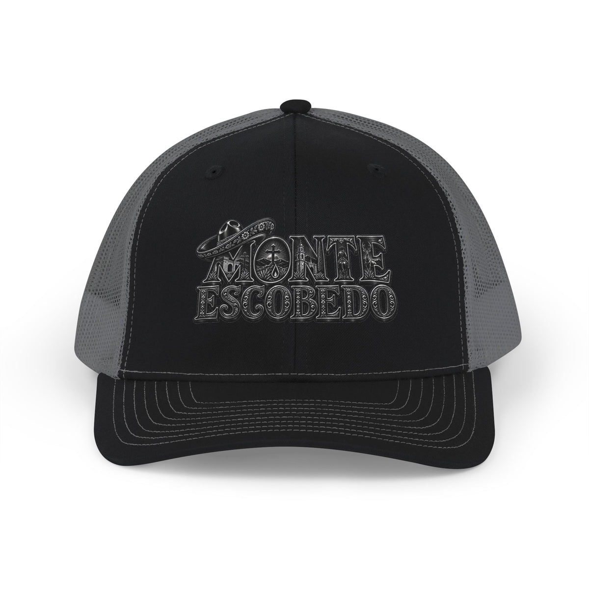 Monte Escobedo Hat | Embroidered Trucker Cap, Mesh Snapback