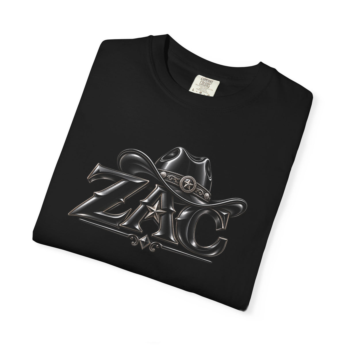 ZAC cowboy logo T-shirt | Western ranch graphic tee