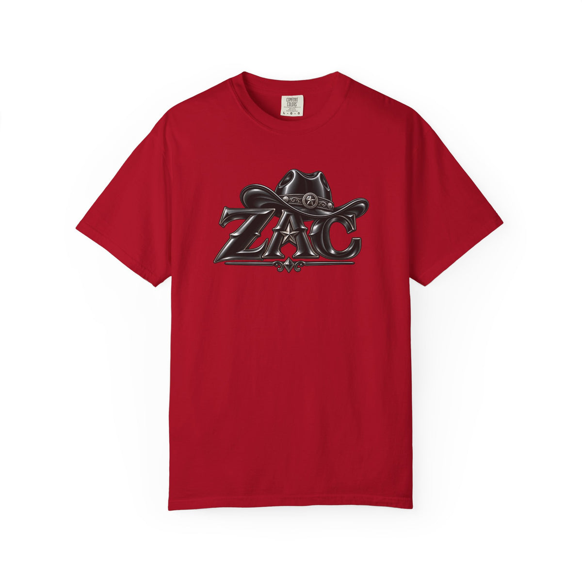 ZAC cowboy logo T-shirt | Western ranch graphic tee