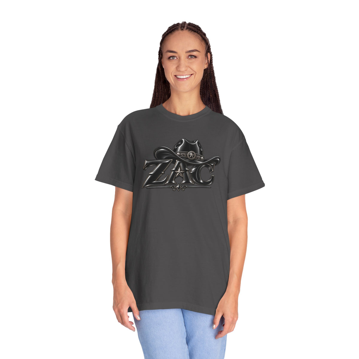 ZAC cowboy logo T-shirt | Western ranch graphic tee