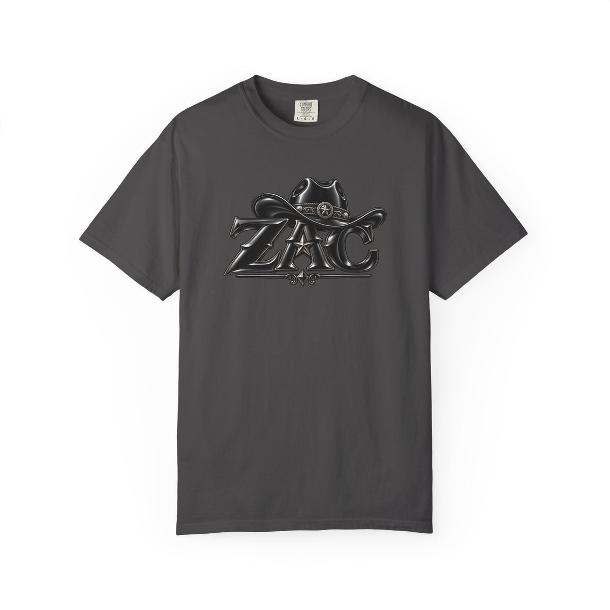 ZAC cowboy logo T-shirt | Western ranch graphic tee