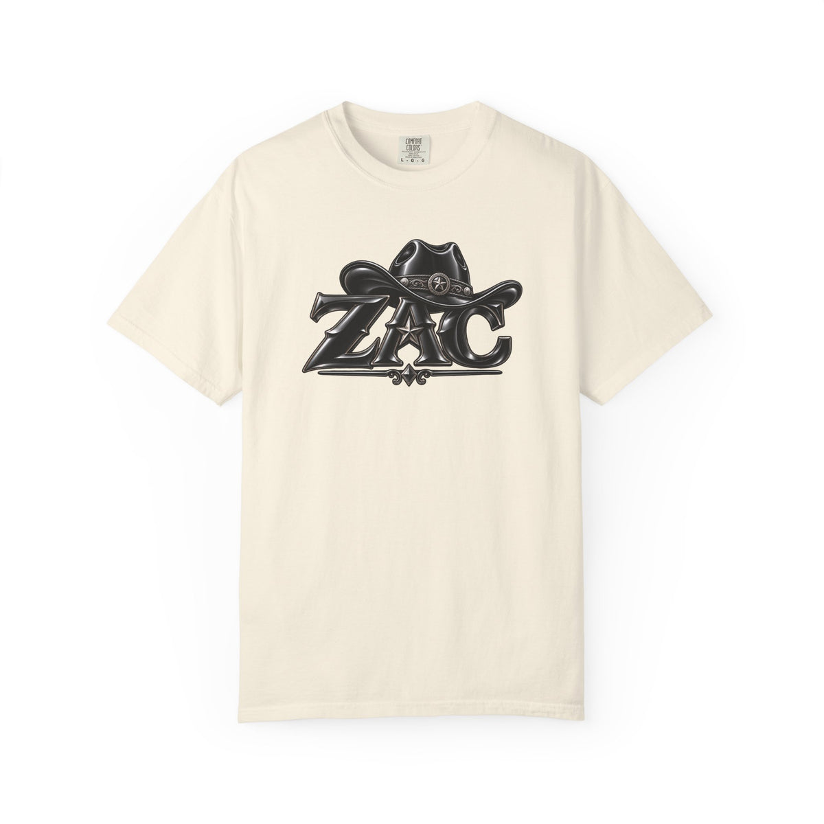 ZAC cowboy logo T-shirt | Western ranch graphic tee