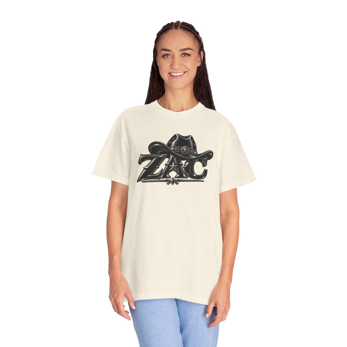 ZAC cowboy logo T-shirt | Western ranch graphic tee