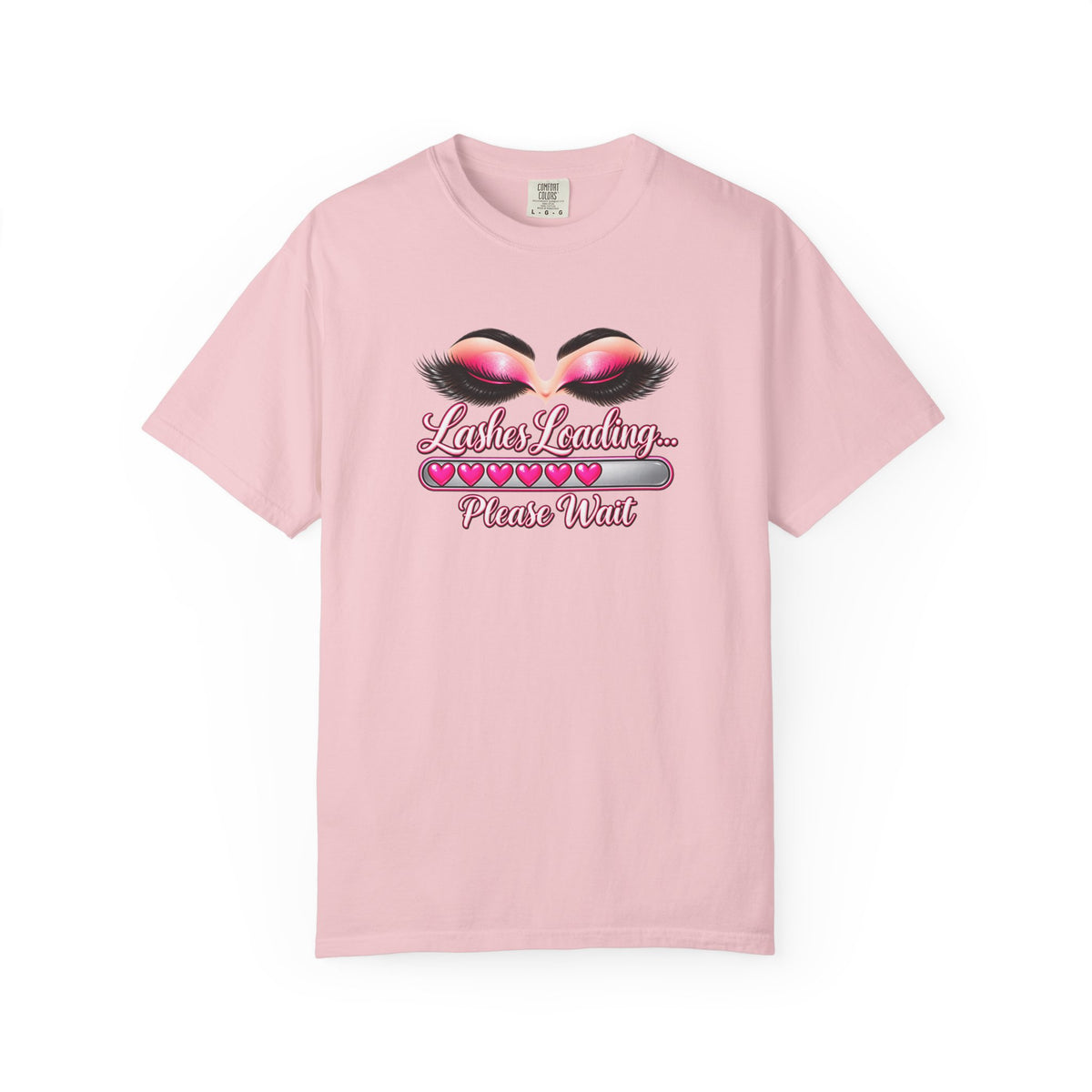 Lashes Loading Please wait Graphic T-Shirt