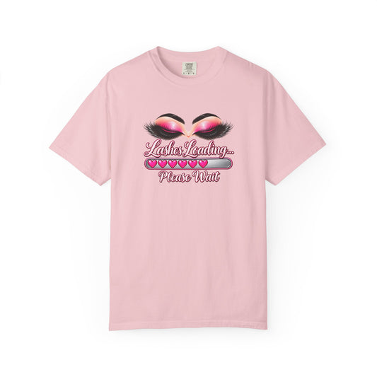 Lashes Loading Please wait Graphic T-Shirt