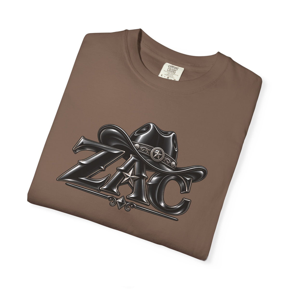 ZAC cowboy logo T-shirt | Western ranch graphic tee