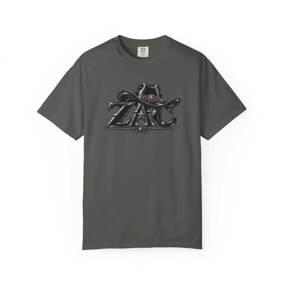ZAC cowboy logo T-shirt | Western ranch graphic tee